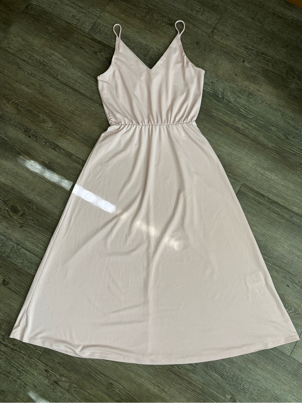 H&M Blush Pink Midi Dress size XS